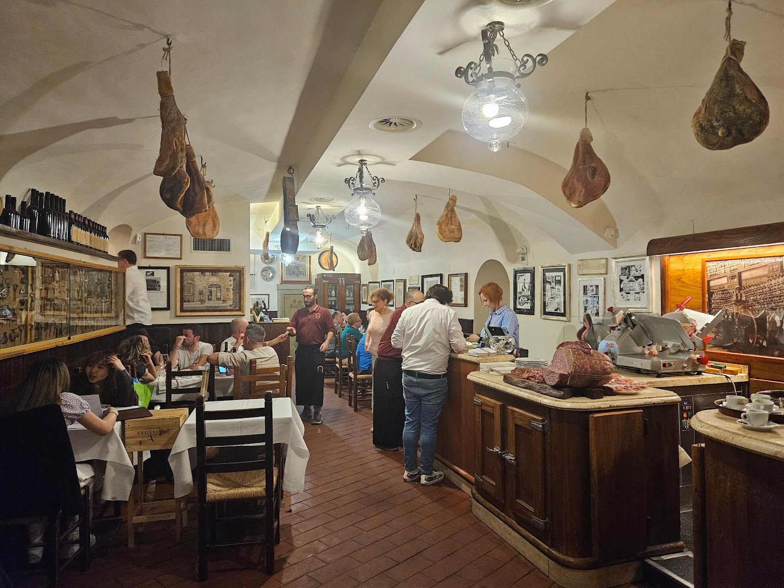 Il Latini restaurant in Florence, Italy