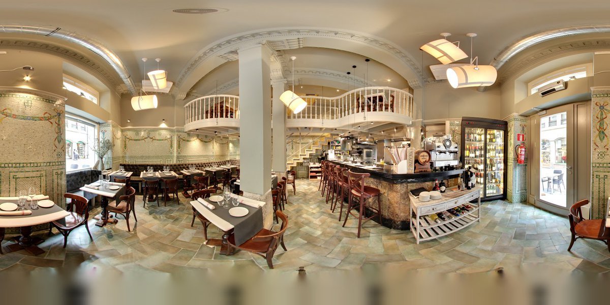 Los Fueros restaurant in Barcelona, Spain