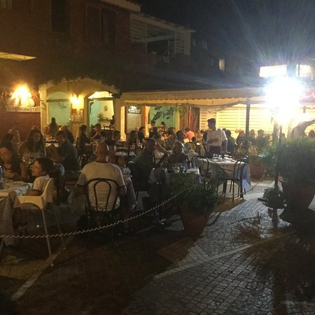 Trattoria dal Pescatore restaurant in Milan, Italy