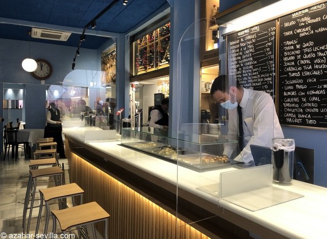 Espacio Eslava restaurant in Seville, Spain
