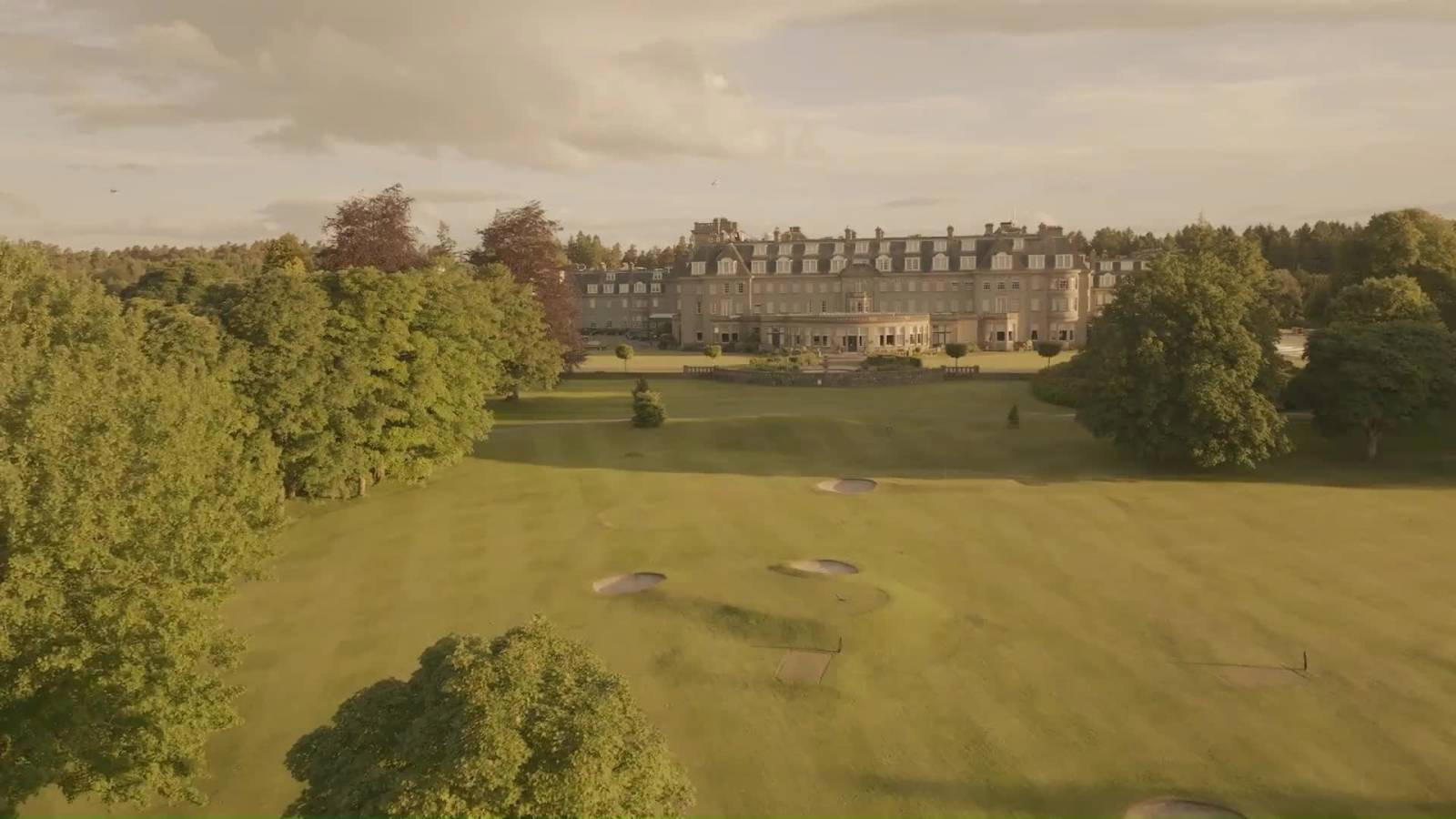 Gleneagles hotel in Auchterarder