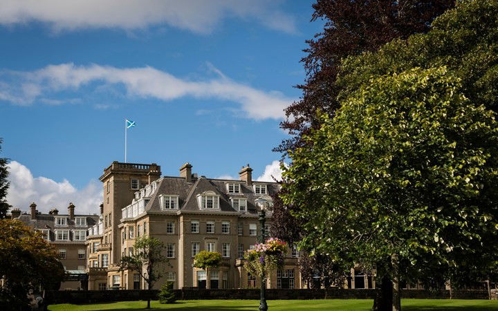 Gleneagles hotel in Auchterarder, United Kingdom