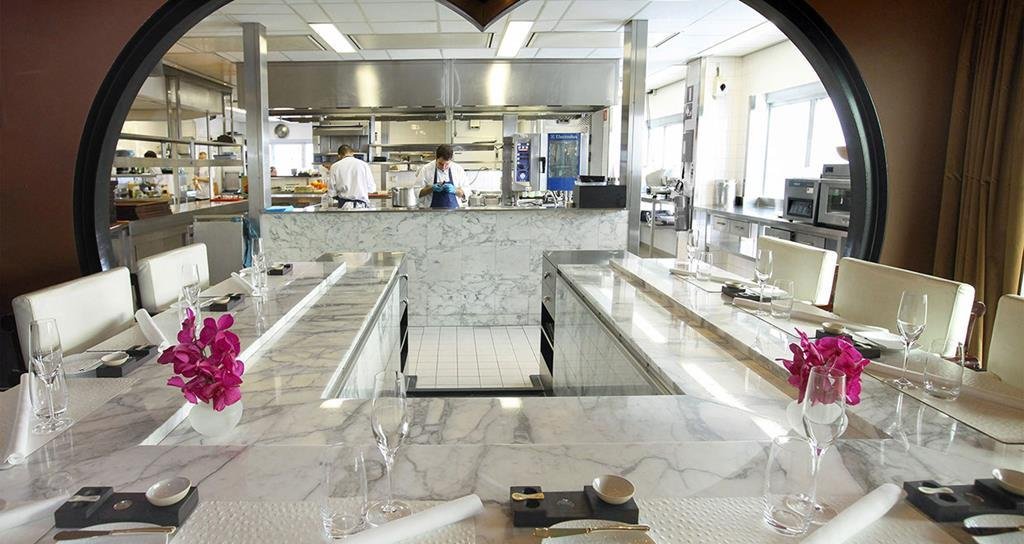 Ciel Bleu restaurant in Amsterdam, Netherlands