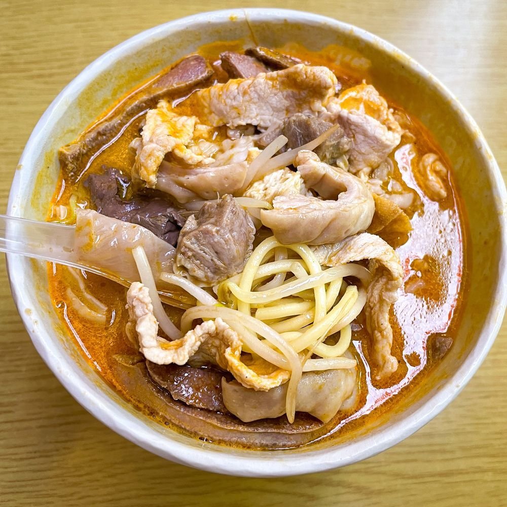 Yue Hua Sha Cha Mian restaurant in Xiamen, China