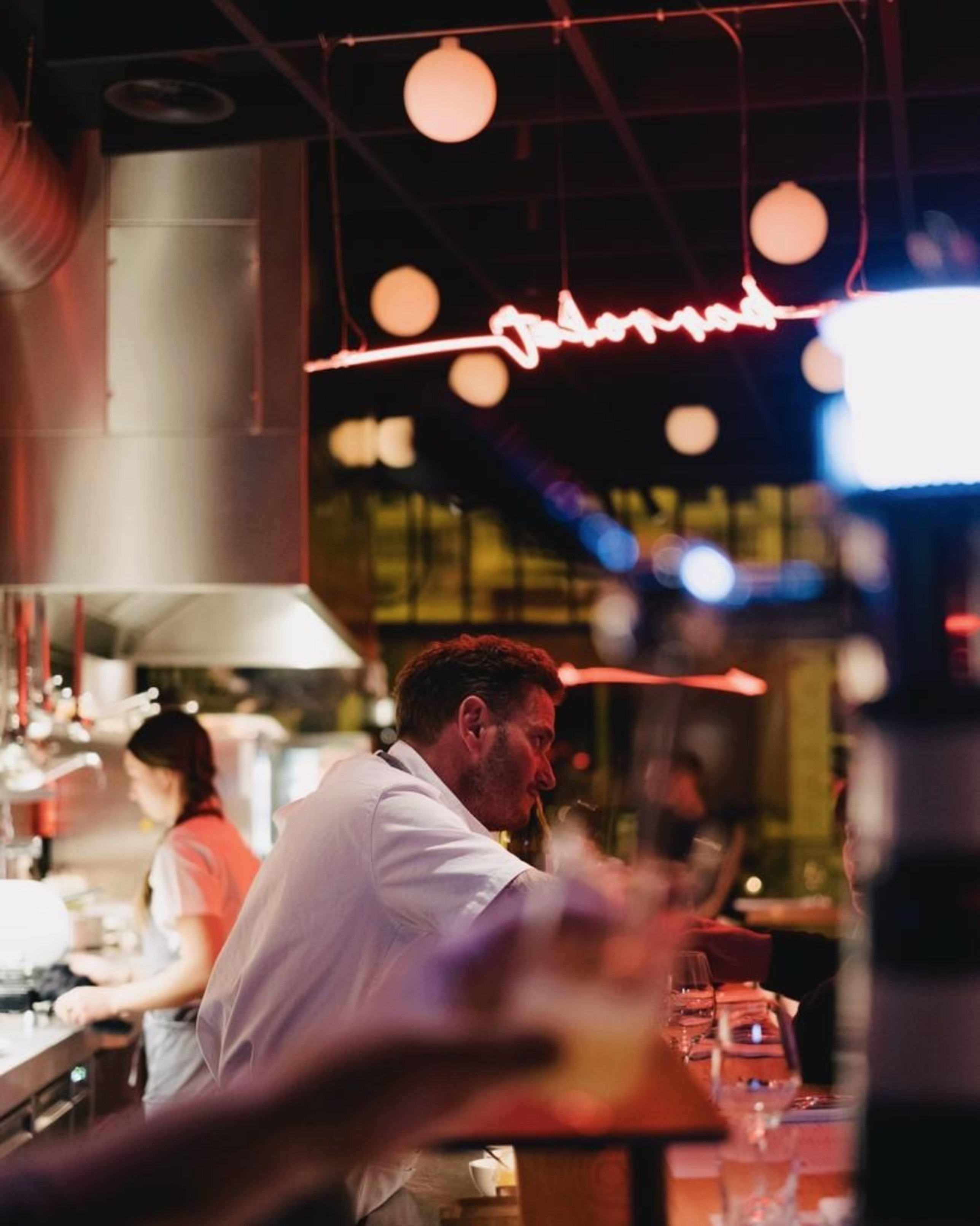 Bar Raket restaurant in Antwerp, Belgium