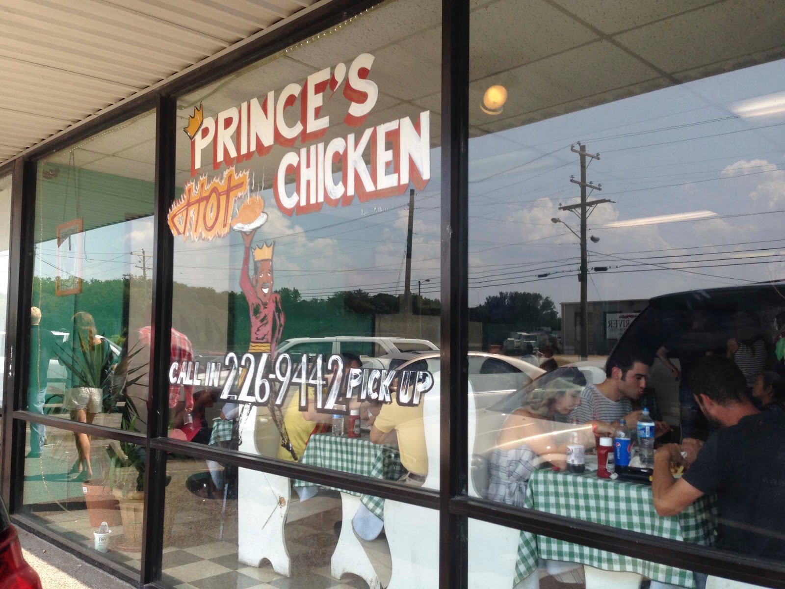 Prince’s Hot Chicken Shack restaurant in Knoxville, United States