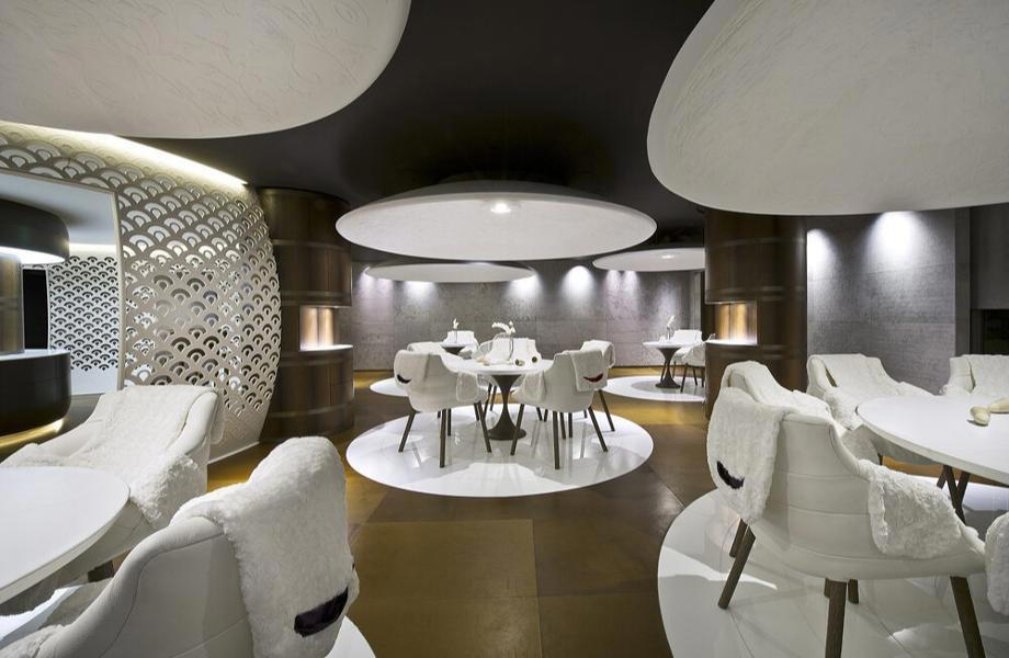 Le 1947 restaurant in Courchevel, France