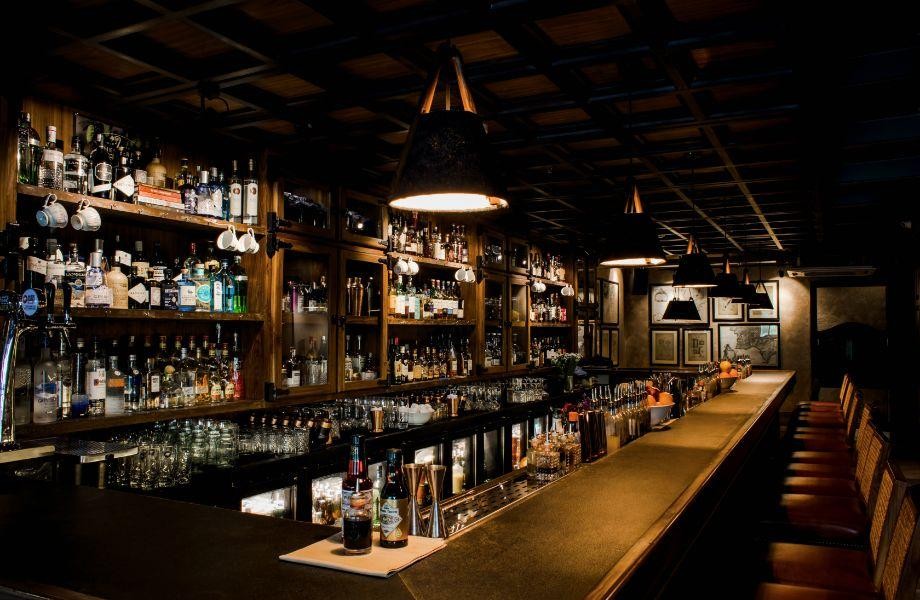 Sidecar bar in New Delhi, India