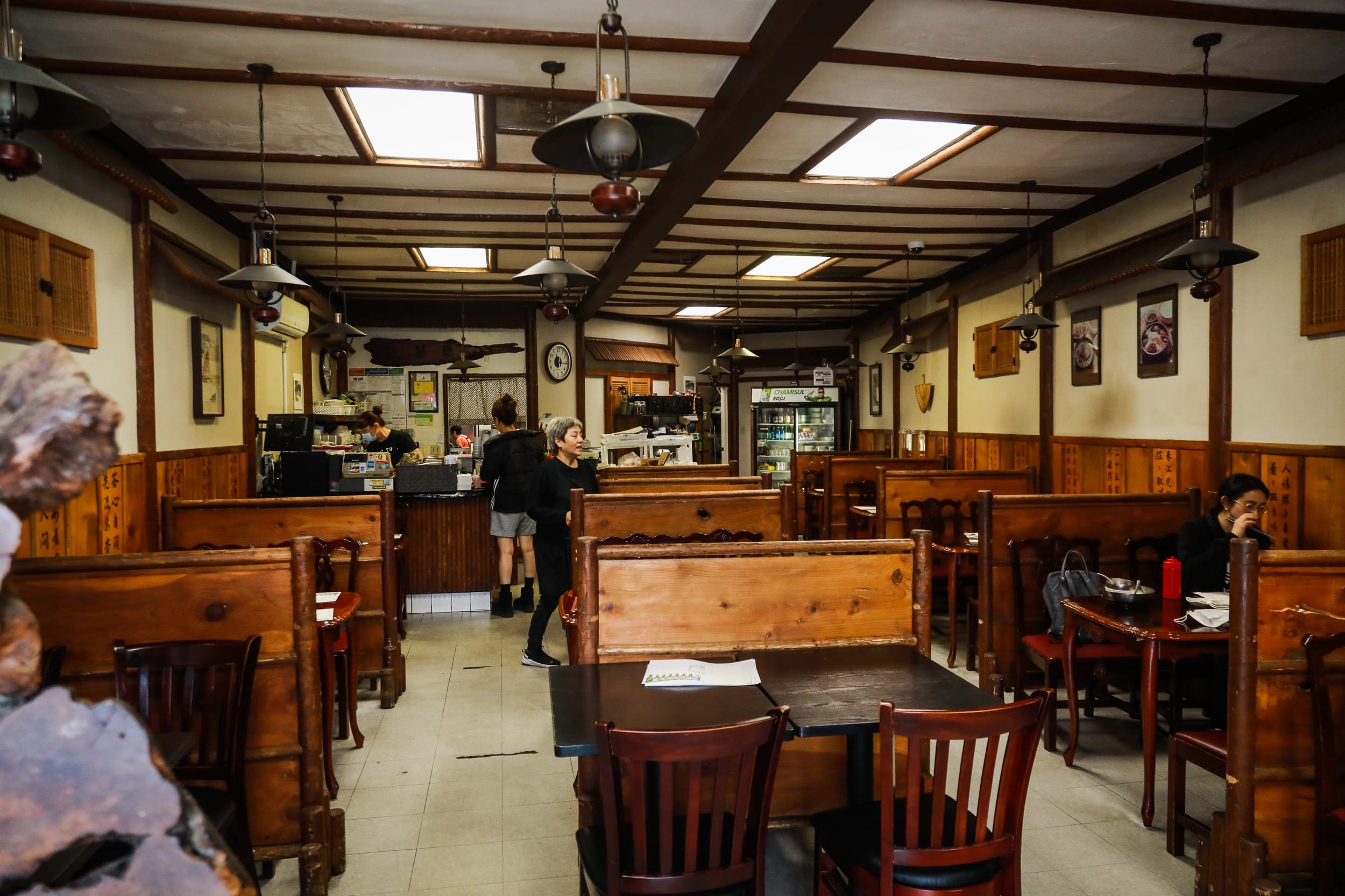 Myung Dong Kyoja (MDK Noodles) restaurant in Los Angeles, United States