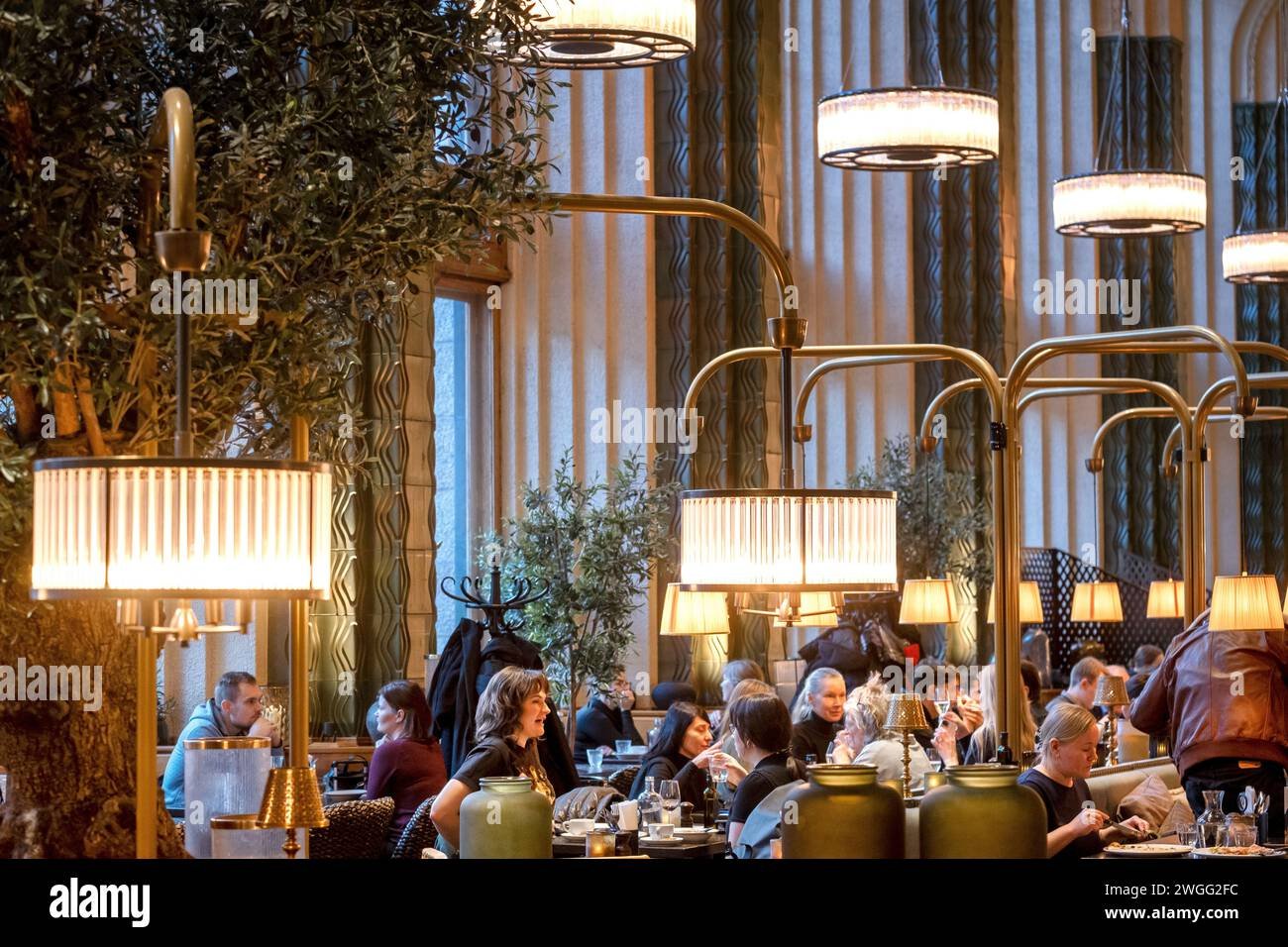 Demo restaurant in Helsinki, Finland