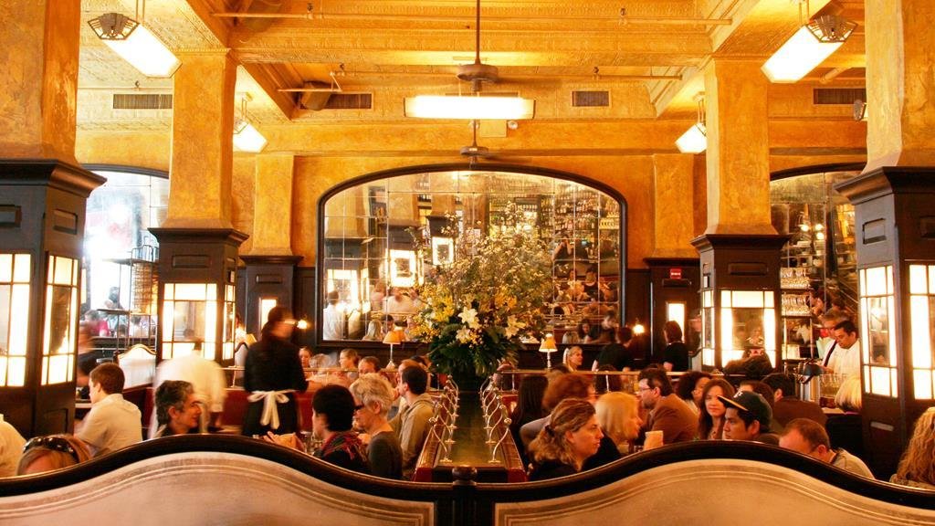 Balthazar restaurant in New York City, United States