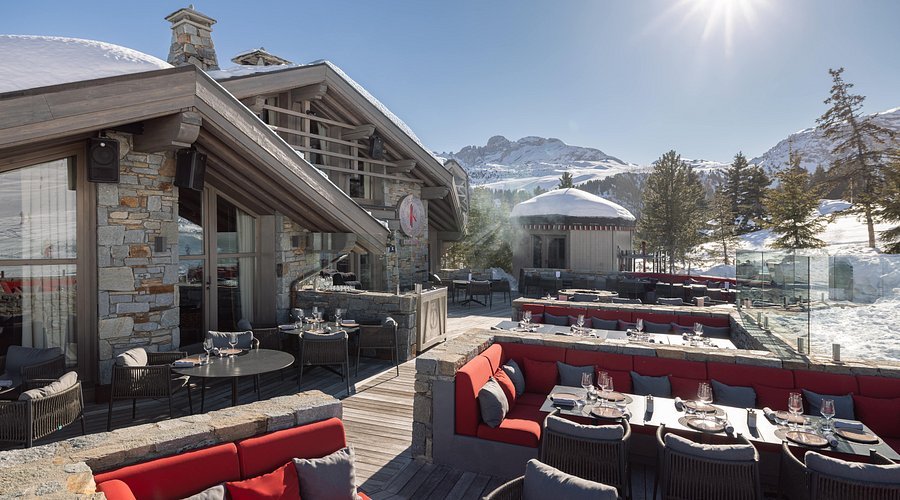 L'Altitude restaurant in Courchevel, France