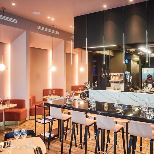 Gioia restaurant in Madrid, Spain