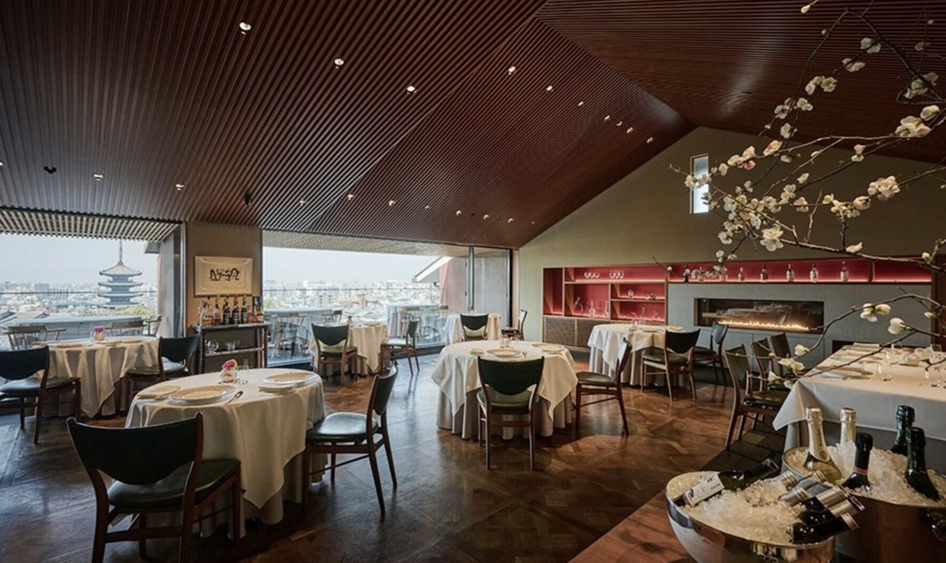Hiramatsu restaurant in Tokyo, Japan