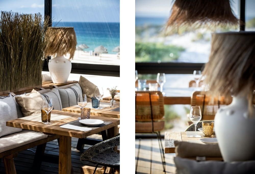 Sublime Comporta Beach Club restaurant in Carvalhal