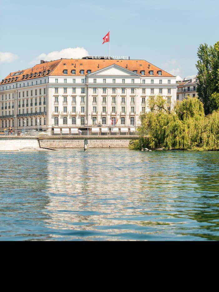 Four Seasons Hotel des Bergues hotel in Geneva, Switzerland