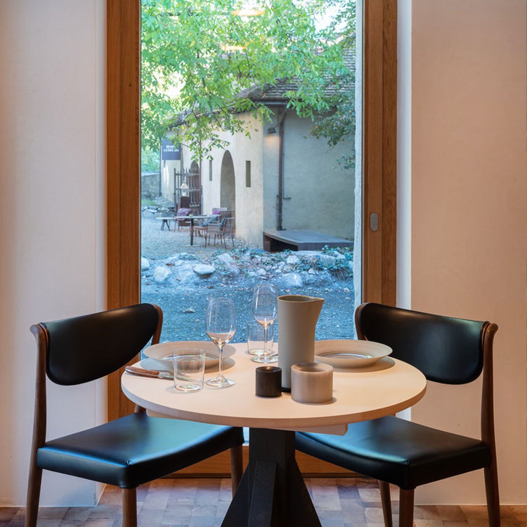 Casa Caminada restaurant in Fürstenau, Switzerland