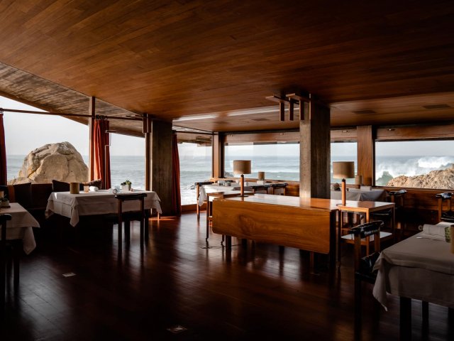 Casa de Chá da Boa Nova restaurant in Leça da Palmeira, Portugal