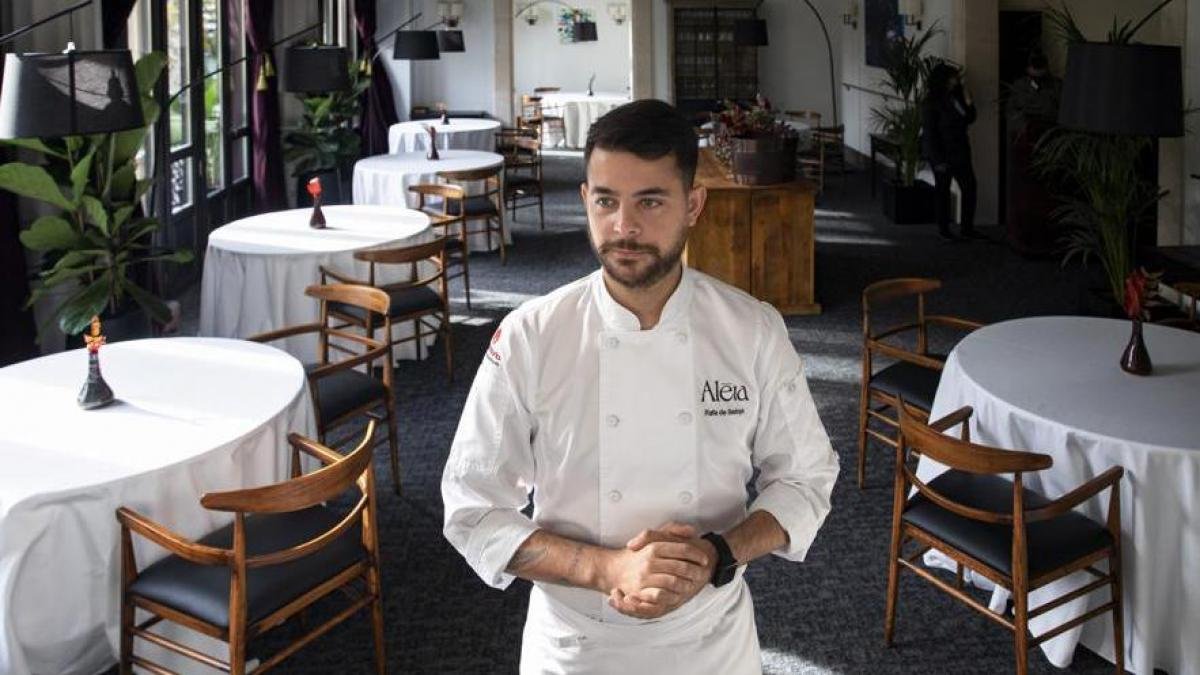 Aleia restaurant in Barcelona, Spain