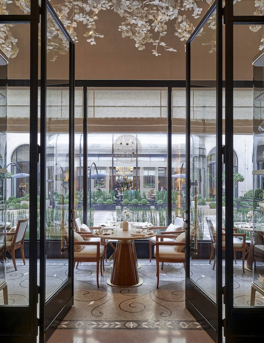 L'Orangerie restaurant in Rambouillet, France