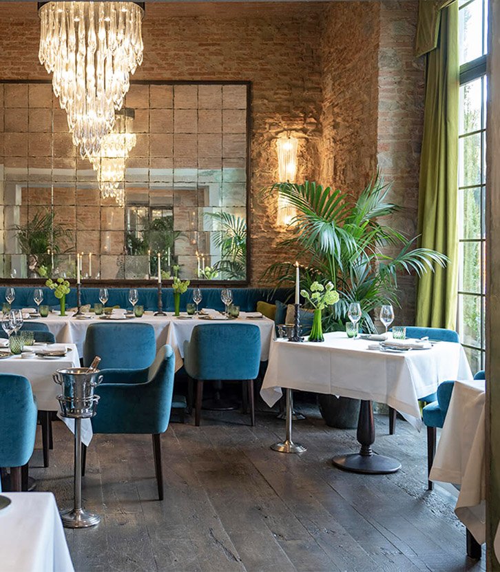 Château Blanchard restaurant in Chazelles-sur-Lyon, France