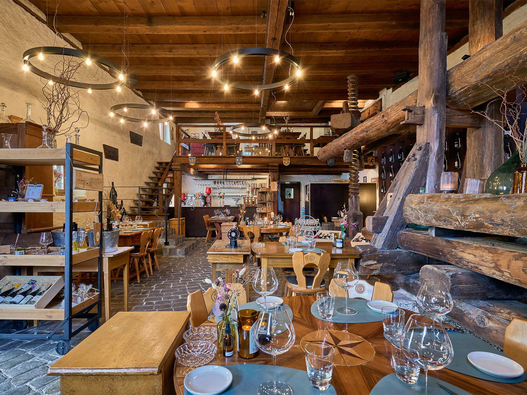 Alter Torkel - Huus vum Bündner Wii, Restaurant in Jenins