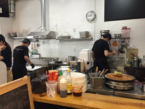 Joe's Steam Rice Roll restaurant in New York City, United States