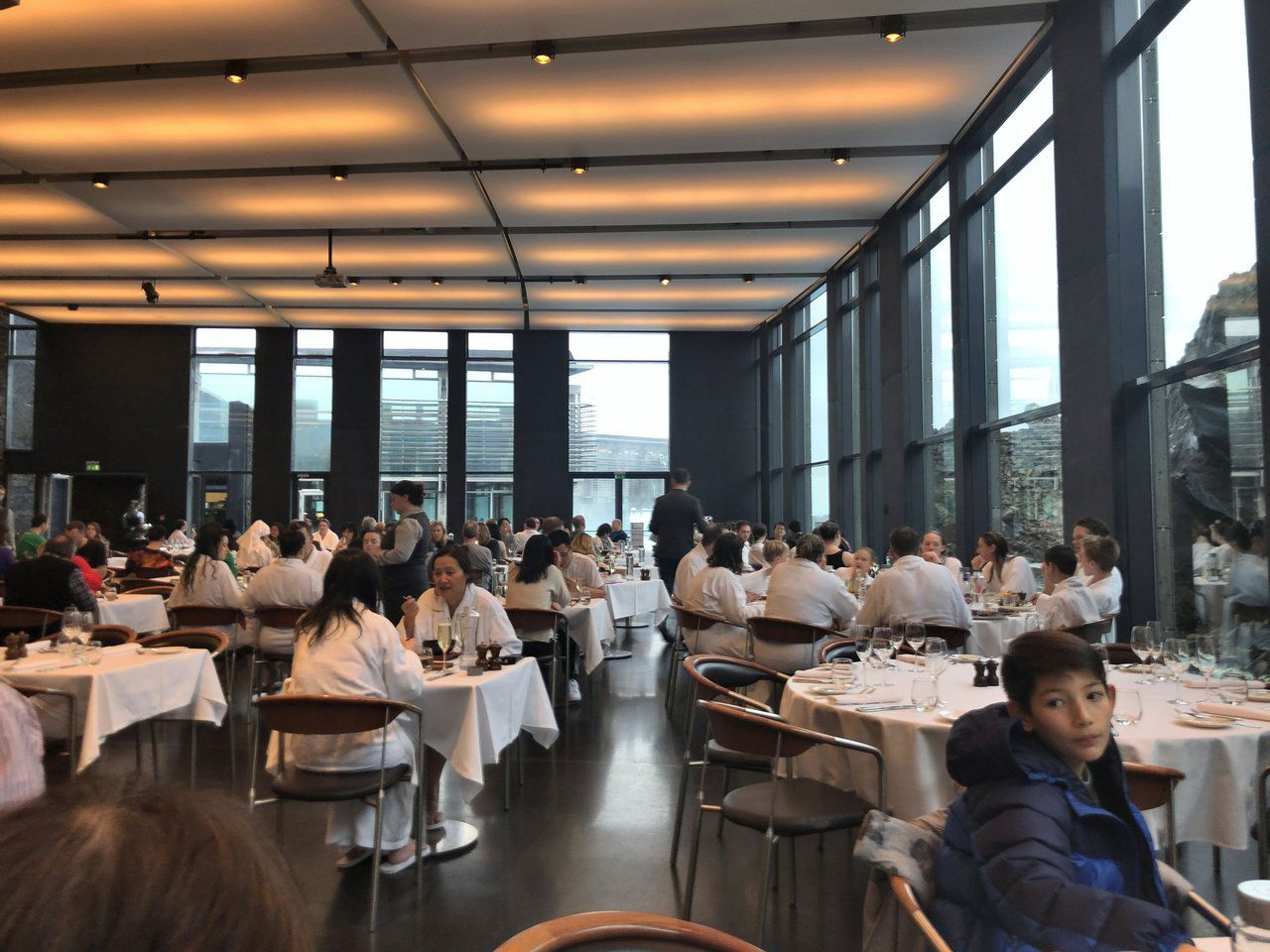 Blue Lagoon restaurant in Grindavík, Iceland