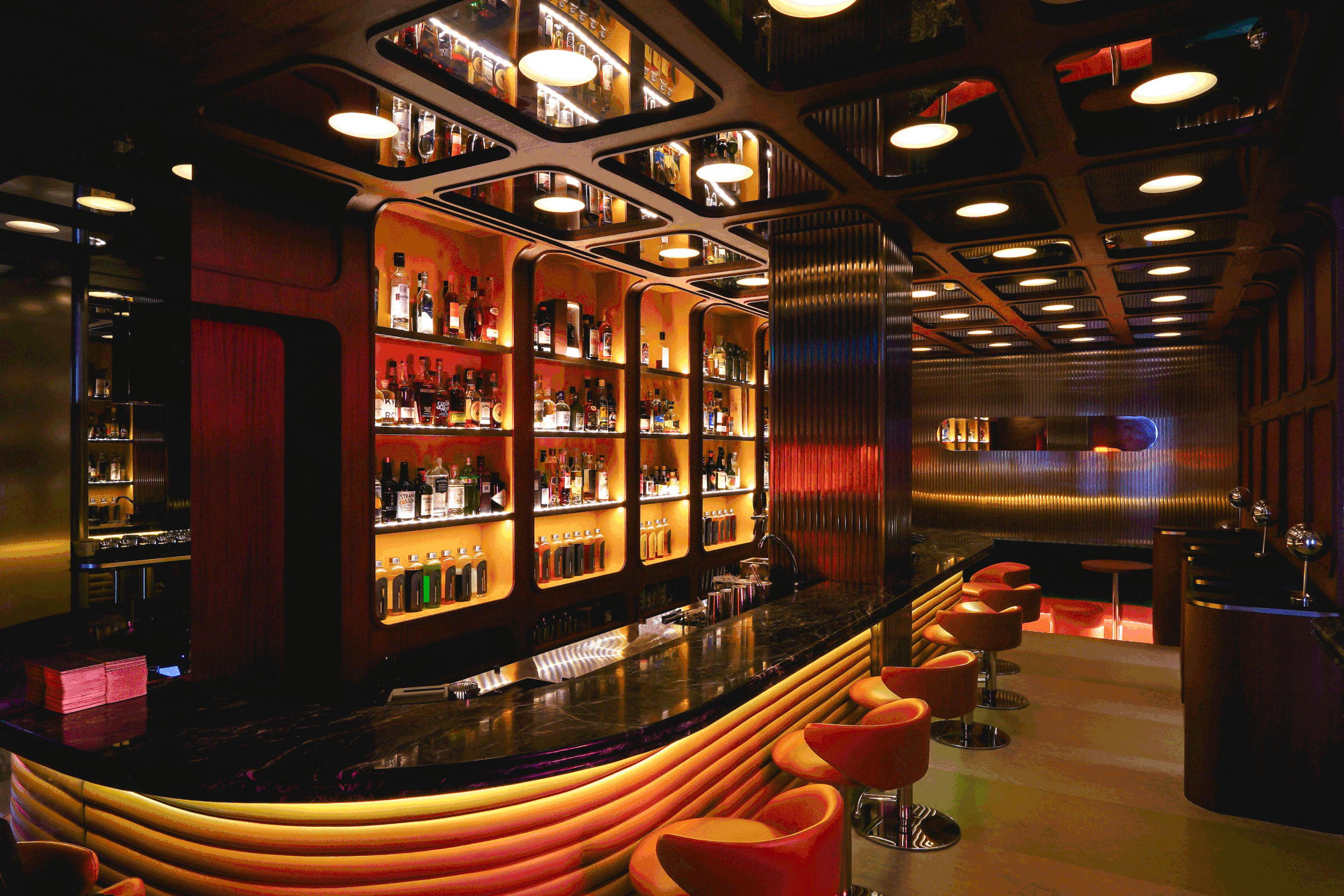 Night Hawk bar in Singapore