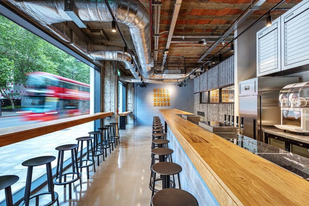 Tayēr + Elementary restaurant in London, United Kingdom