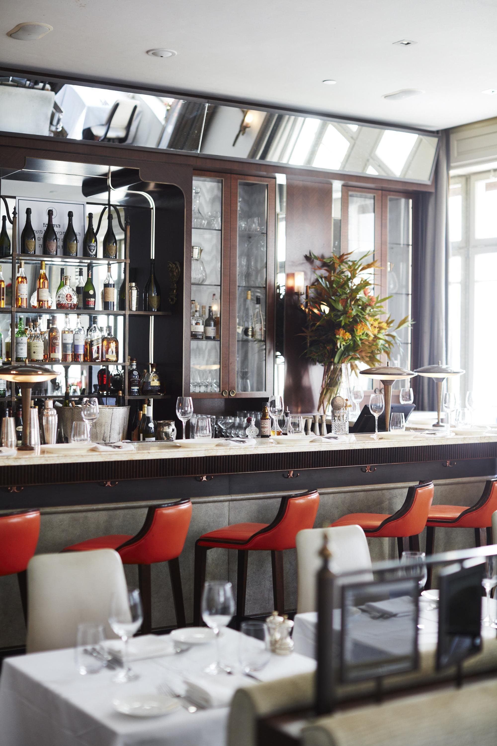 Alena at The Norman restaurant in Tel Aviv, Israel