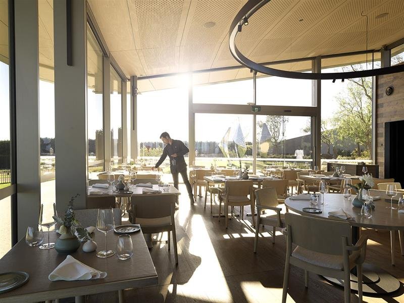 Laura at Pt Leo Estate restaurant in Merricks, Australia