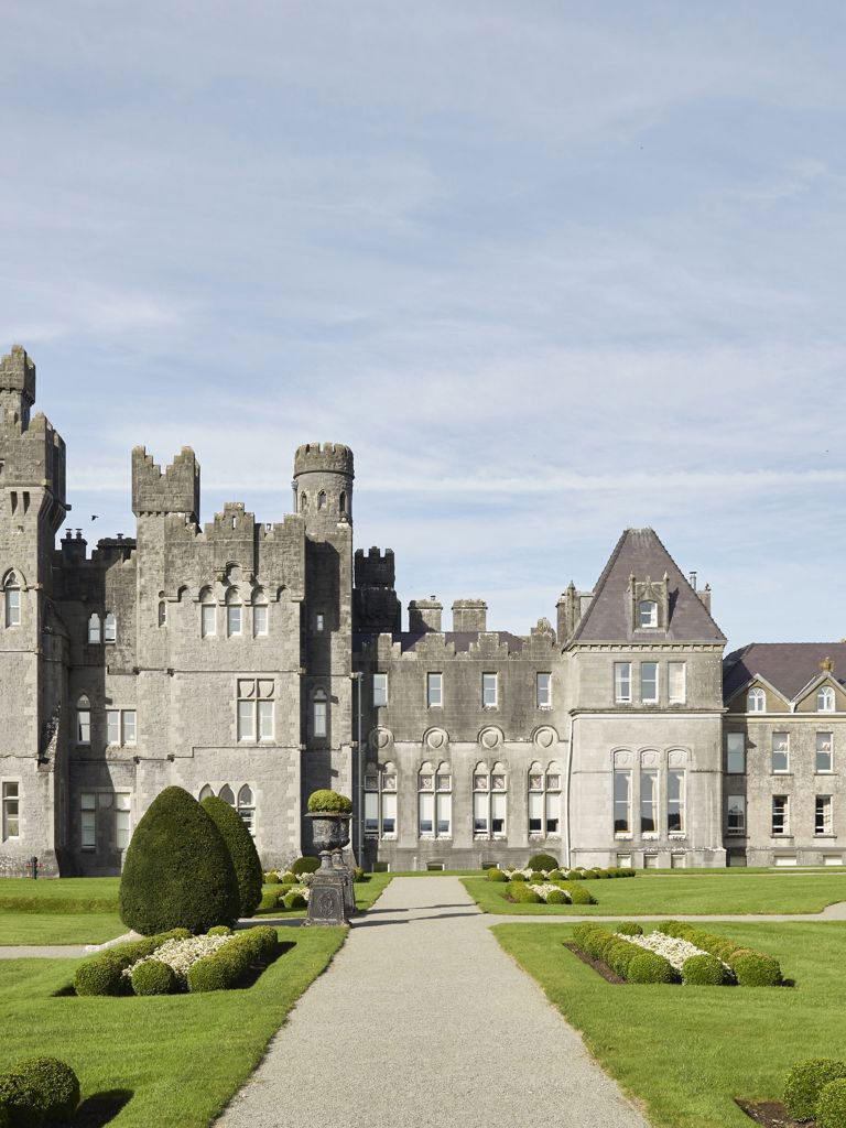 Ashford Castle hotel in Cong, Ireland