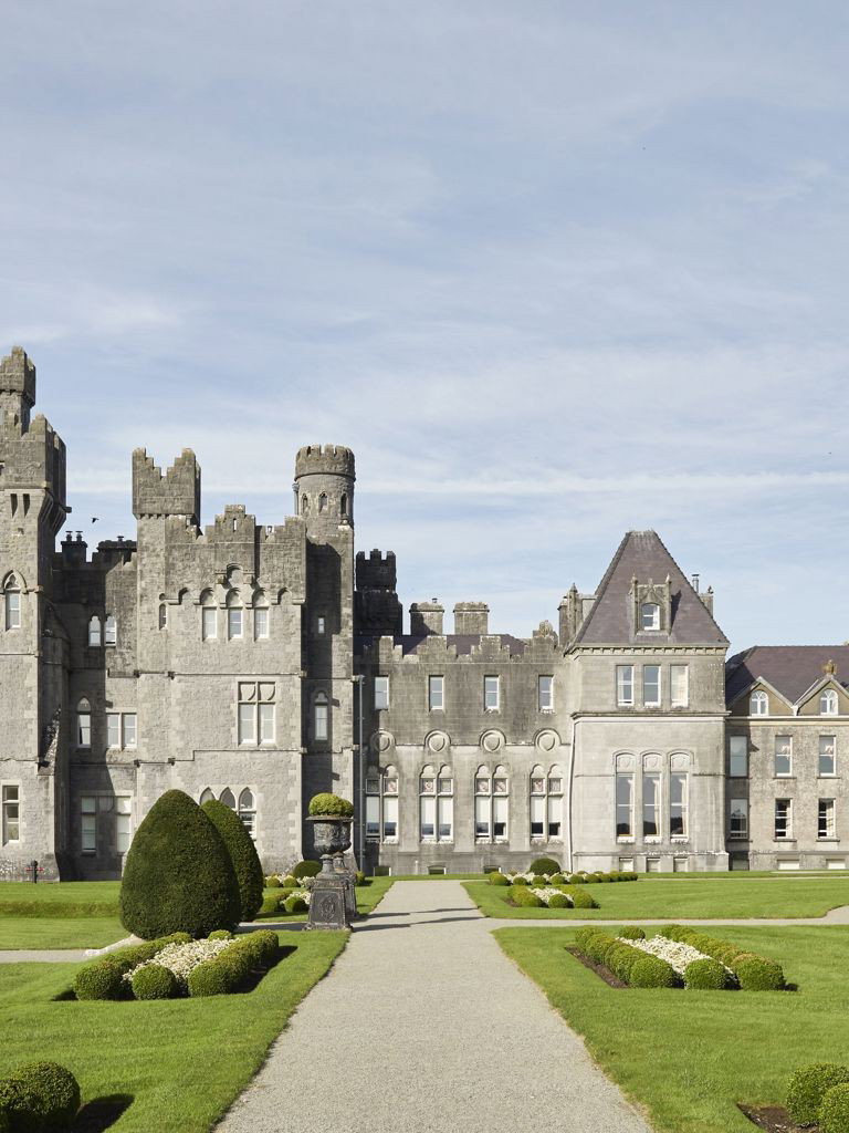 Ashford Castle hotel in Cong, Ireland