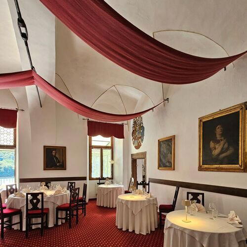 Castel Toblino restaurant in Castel Toblino, Italy