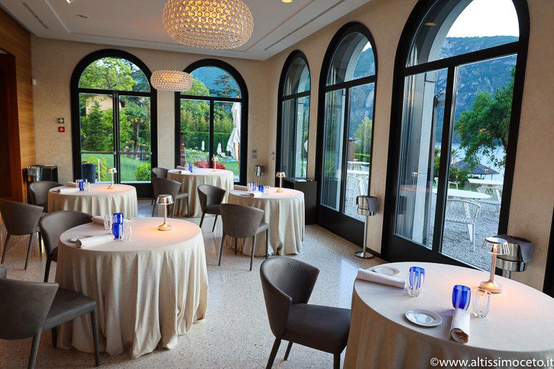 Amandus restaurant in Mandello del Lario, Italy