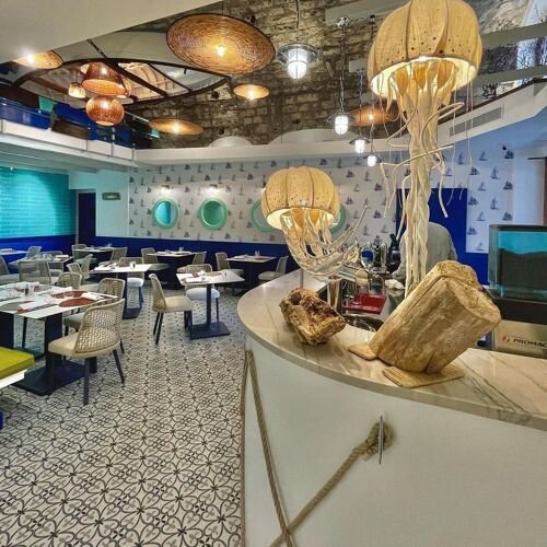 Da Bob Cook Fish restaurant in Sorrento, Italy