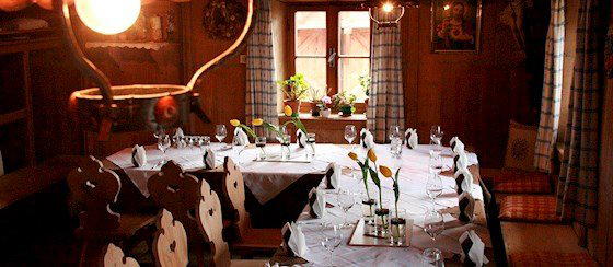 Kürbishof restaurant in Anterivo, Italy