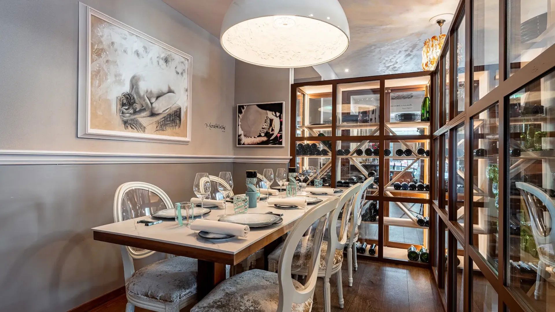 Il Lago restaurant in Geneva, Switzerland