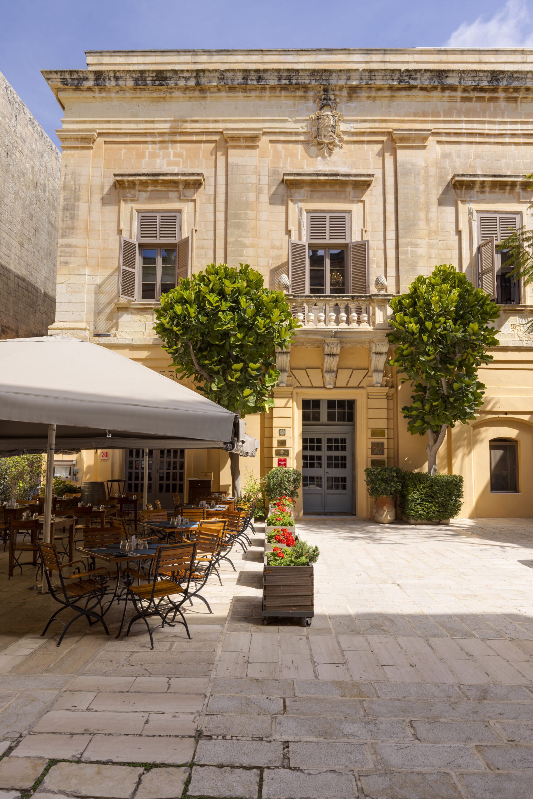 The Xara Palace hotel in Mdina, Malta