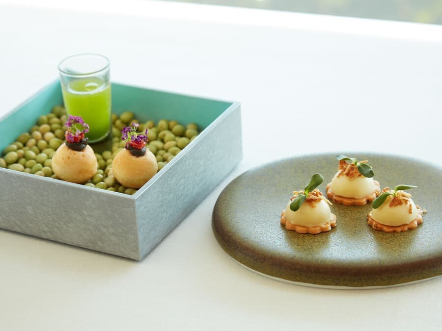 L`Orangerie Koh-An restaurant in Tokyo, Japan