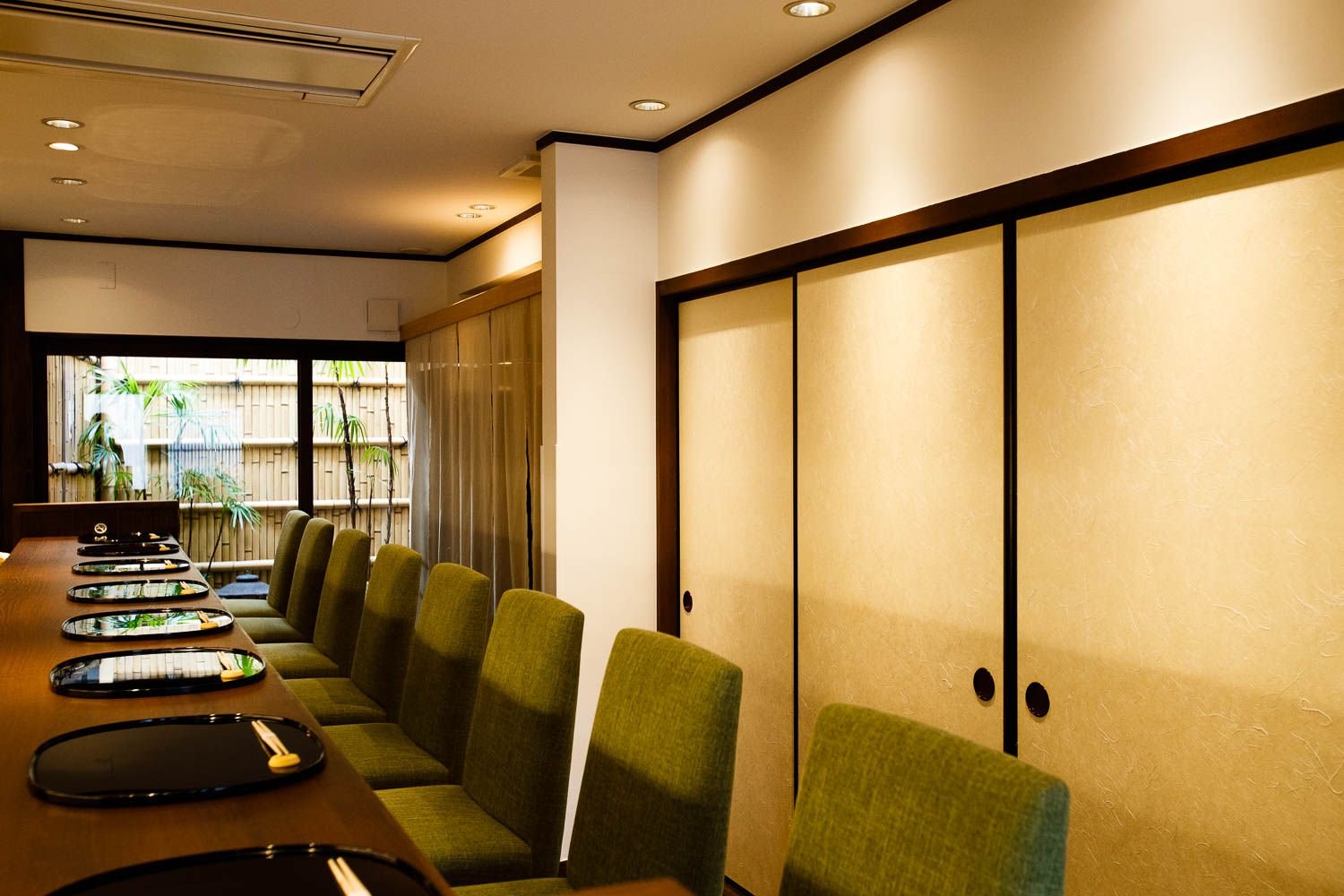 Chihana restaurant in Kyoto, Japan