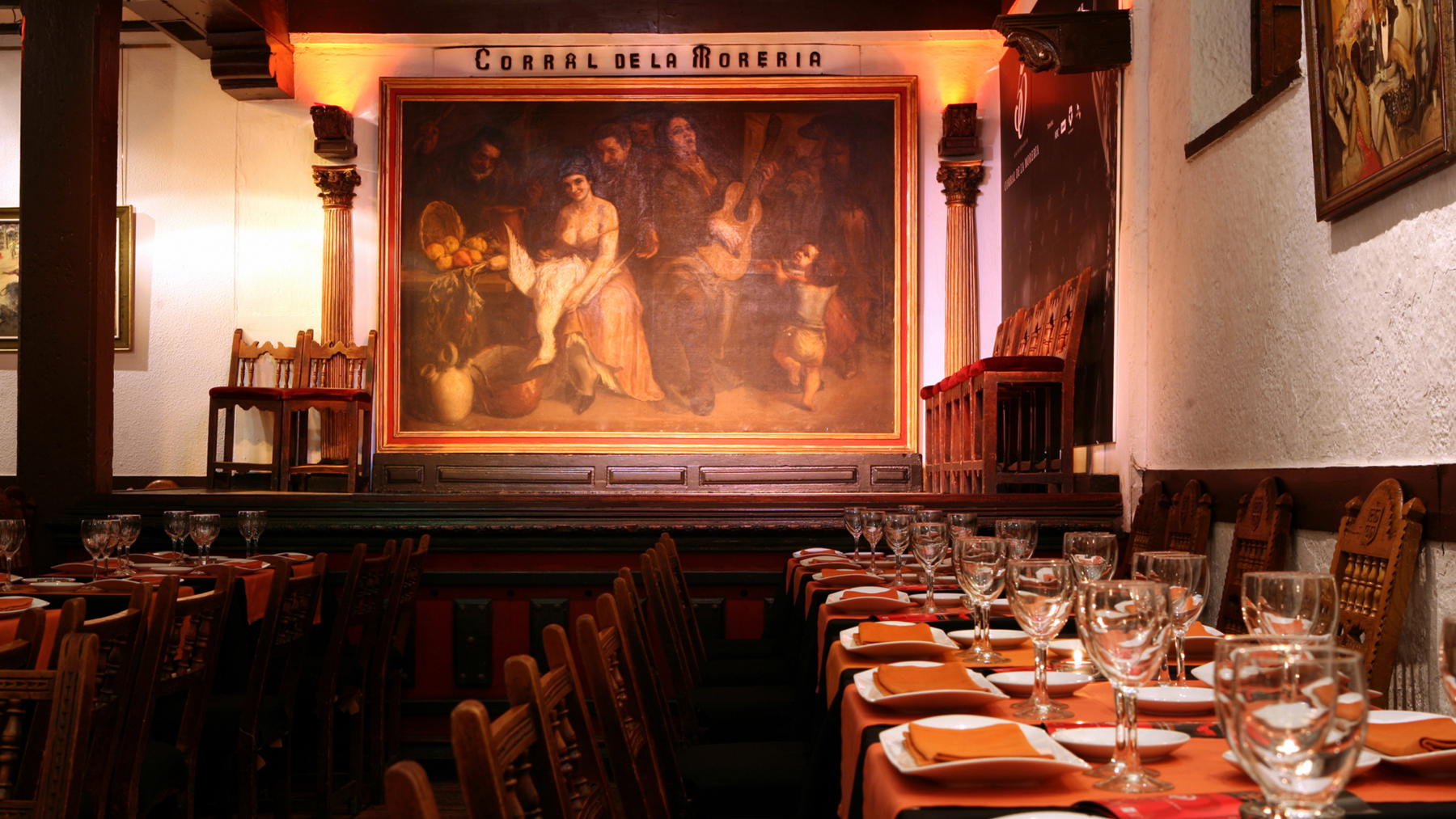 Corral de la Morería restaurant in Madrid
