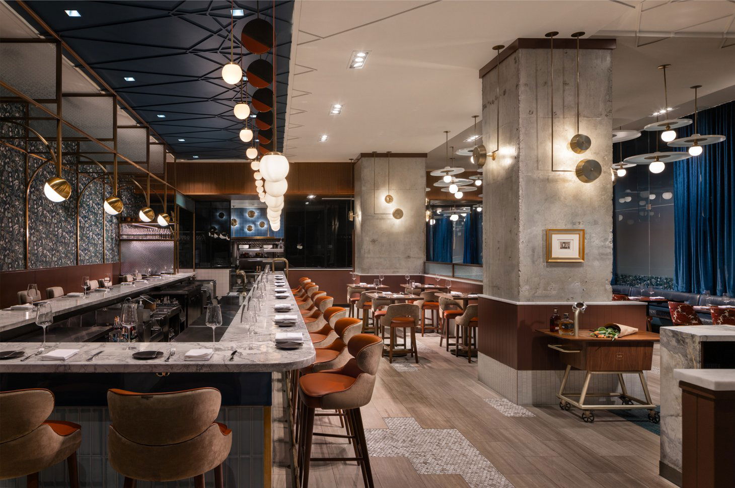 Carbon restaurant in Gothenberg, Sweden