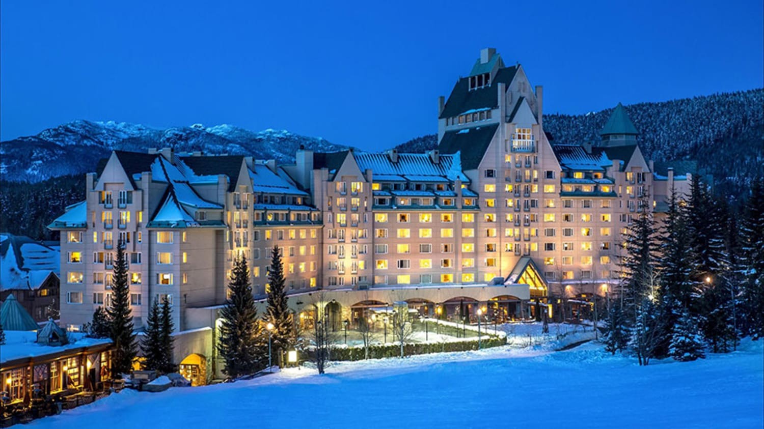 Fairmont Chateau Whistler hotel in Whistler, Canada