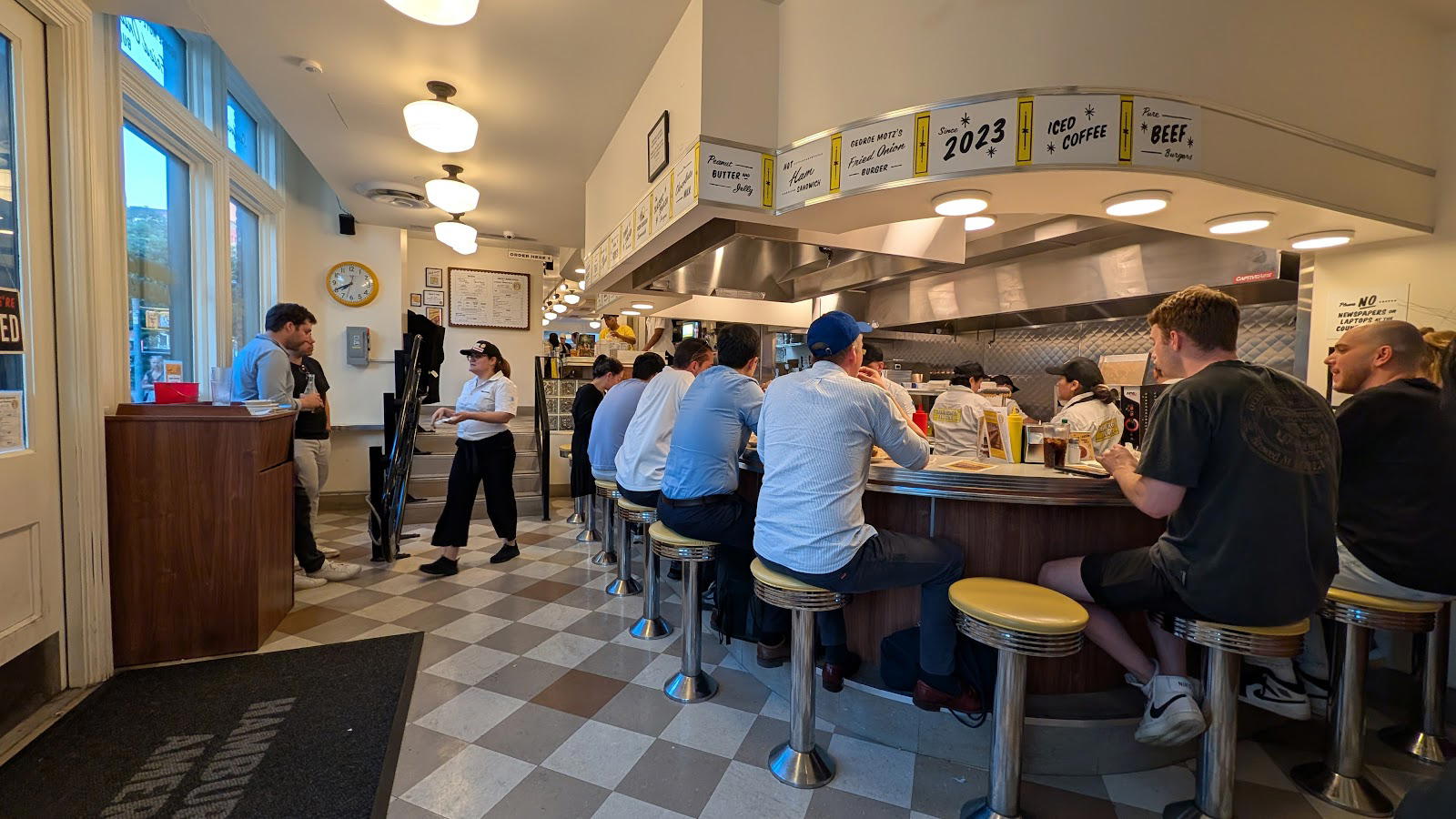 Hamburger America restaurant in New York City, United States