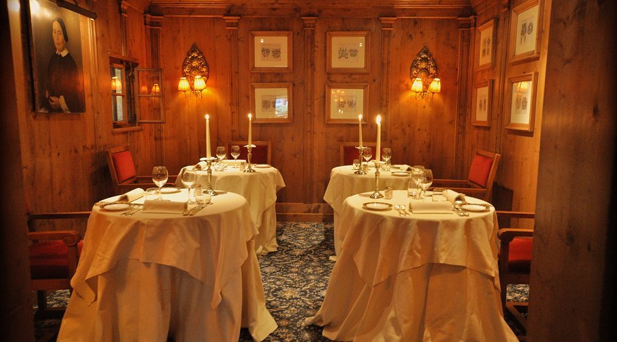 Coeur de Bois restaurant in Cogne, Italy