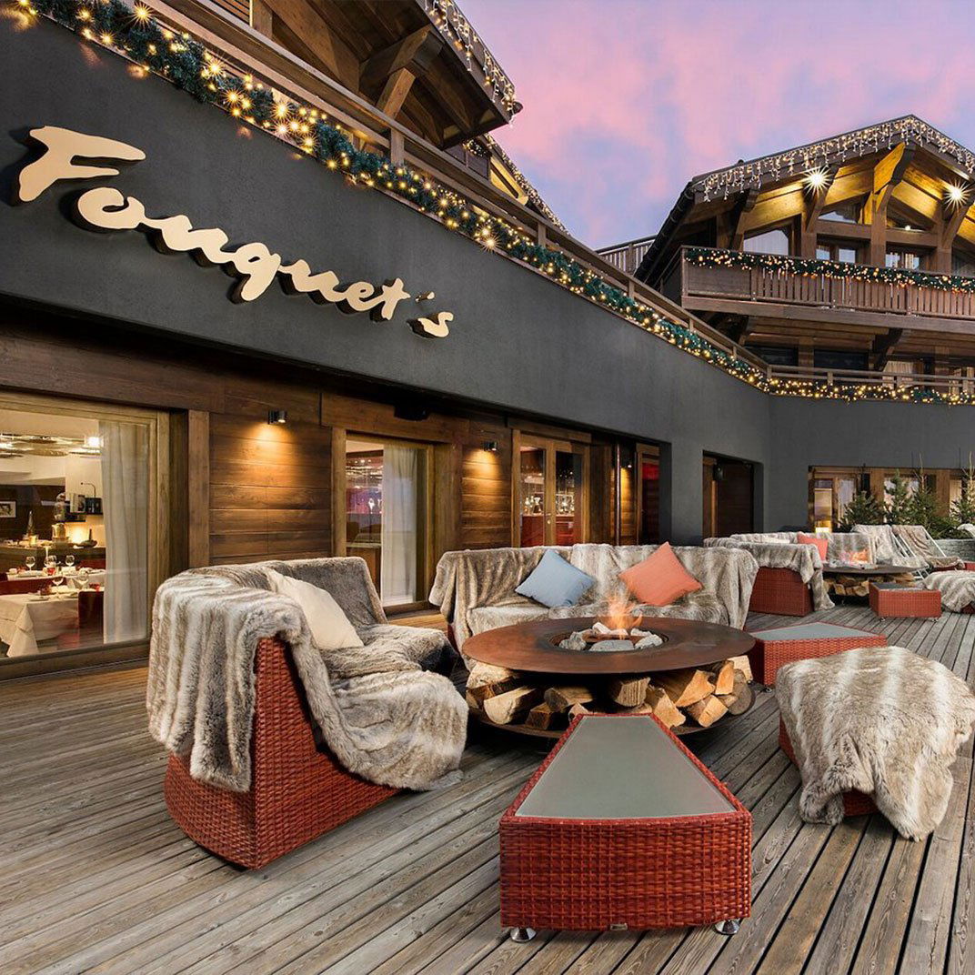 Le Grill Alpin restaurant in Courchevel, France