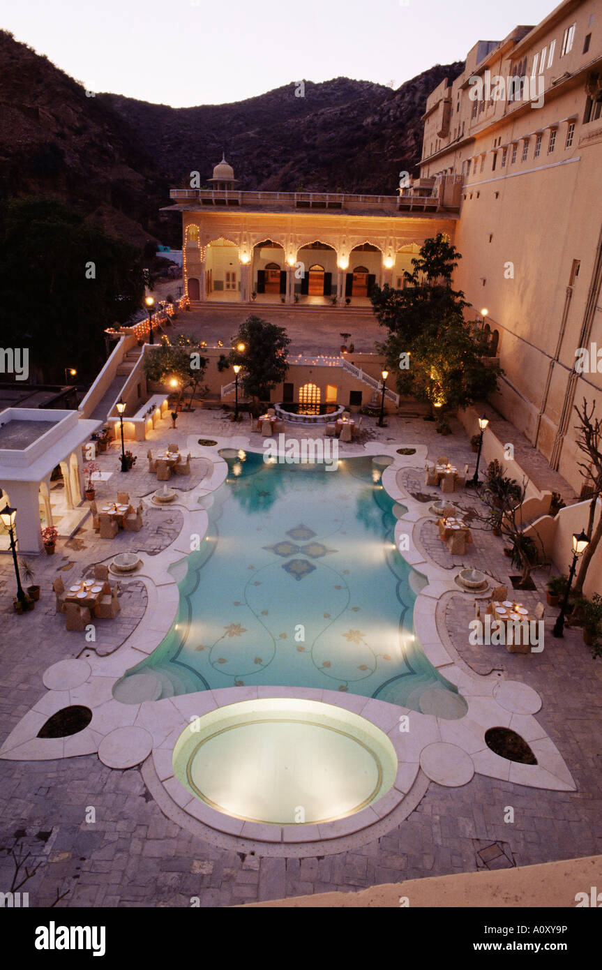 Samode Palace hotel in Samode, India