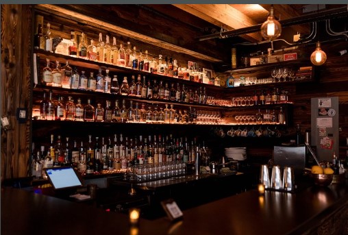The Garrison bar in Portland